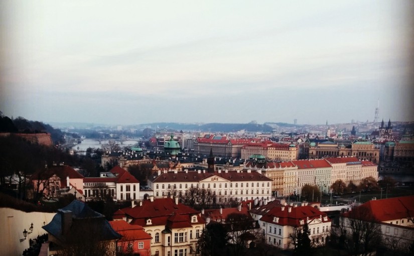 [Prague, CZ] Prague Castle, the city of a hundred spires 布拉格城堡區，一夕成銀白世界